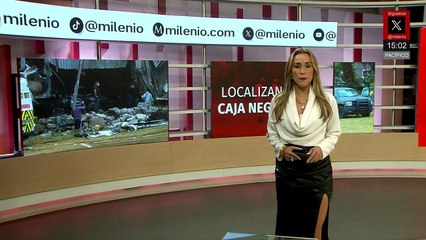 Es localizada la caja negra del jet estrellado en Toluca