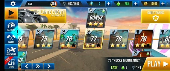 Stunt Car Extreme Level 77 "ROCKY MOUNTAINS"