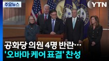 미 공화당 의원 4명 '반란'...'오바마케어 보조금 연장안 표결' 찬성 / YTN