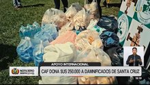 CAF donará $us 250.000 para ayudar a familias afectadas por lluvias en Santa Cruz