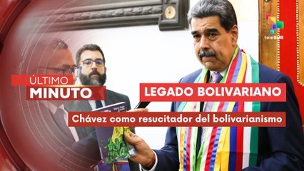 Maduro rinde tributo a Bolívar y destaca a Chávez como resucitador del proyecto bolivariano