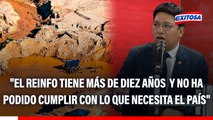 Ilich López rechaza ampliación del Reinfo: 
