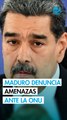 Maduro habla con jefe de la ONU: Denuncia 