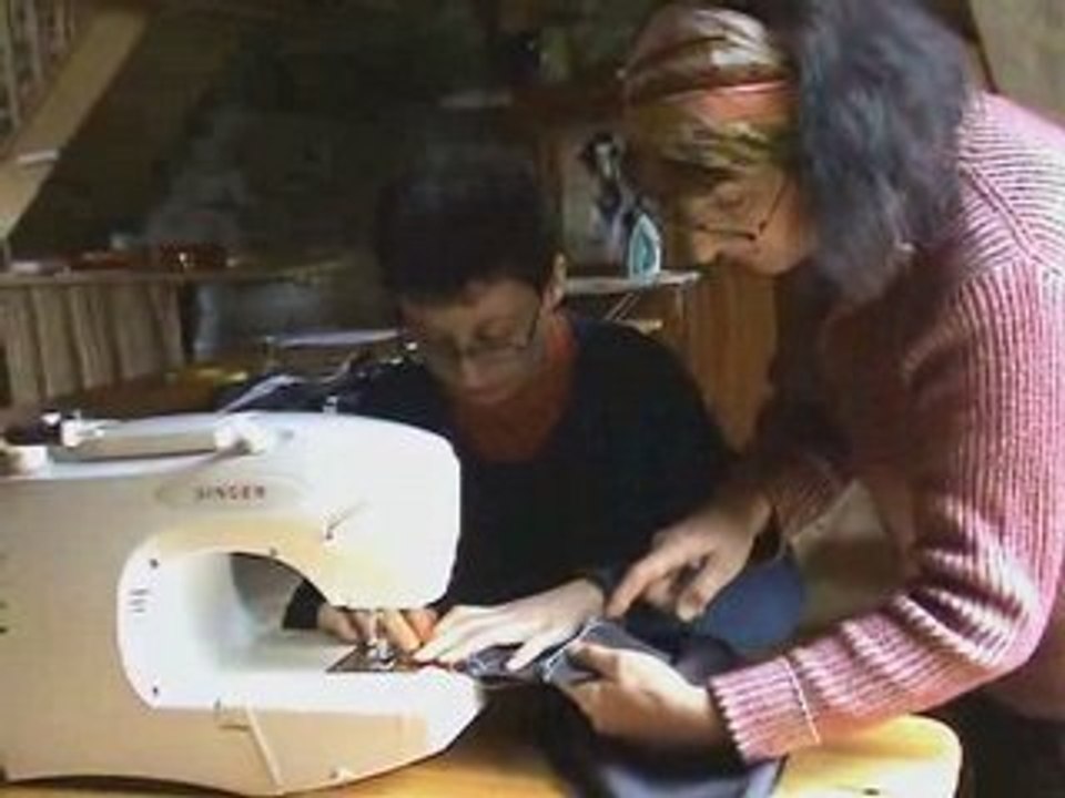Notre ferme pédagogique - Un stage de couture