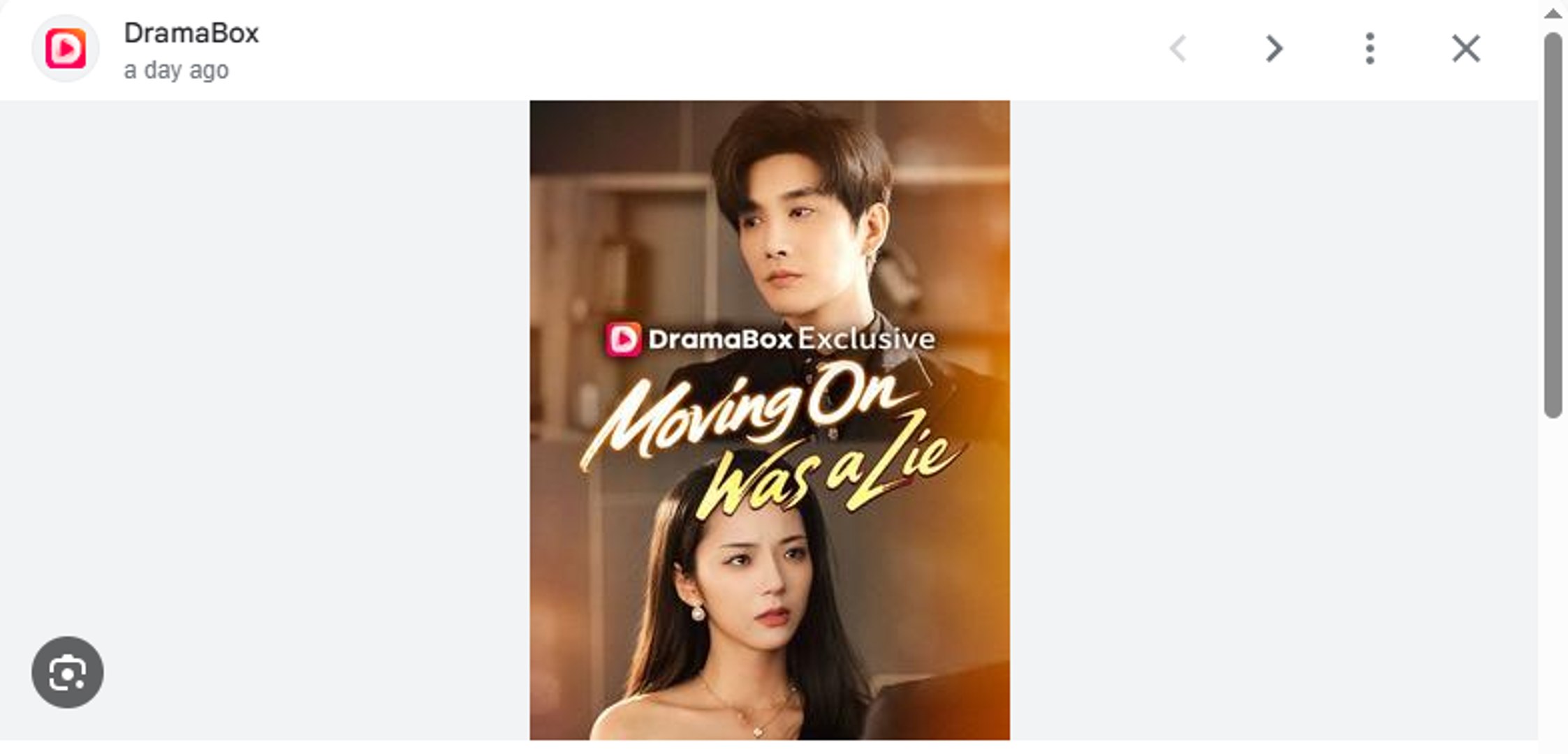 ⁣Moving On Was A Lie Chinese Drama - English Sub