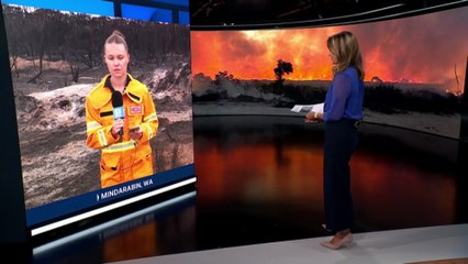 Farmer dies helping fire crews battle bushfires in Western Australia's south