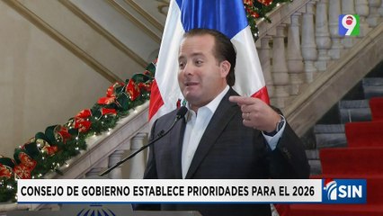 Abinader encabezó consejo de ministros sobre metas priorizadas para el 2026 | Emisión Estelar SIN con Alicia Ortega