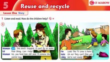 FAMILY AND FRIENDS 5 - Unit 5: REUSE AND RECYCLE