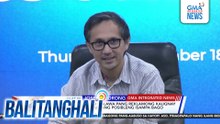 DPWH Sec. Dizon - Isa o dalawa pang reklamong kaugnay sa flood control issue ang posibleng isampa bago matapos ang taon | Balitanghali