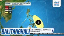 PAGASA - LPA, posibleng mamuo sa Silangan ng Mindanao bago ang pasko | Balitanghali