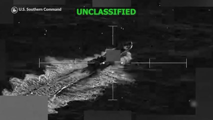 EE.UU. anuncia nuevo ataque a lancha en el Pacífico en donde murieron 4 personas