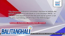Paglobo ng AICS budget mula sa P27-B sa NEP na naging sa P63.9-B sa bicam, pinuna ng grupong BAYAN | Balitanghali