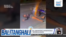 Rider, sugatan matapos umanong mabangga ng sasakyan sa Brgy. Mandalagan | Balitanghali