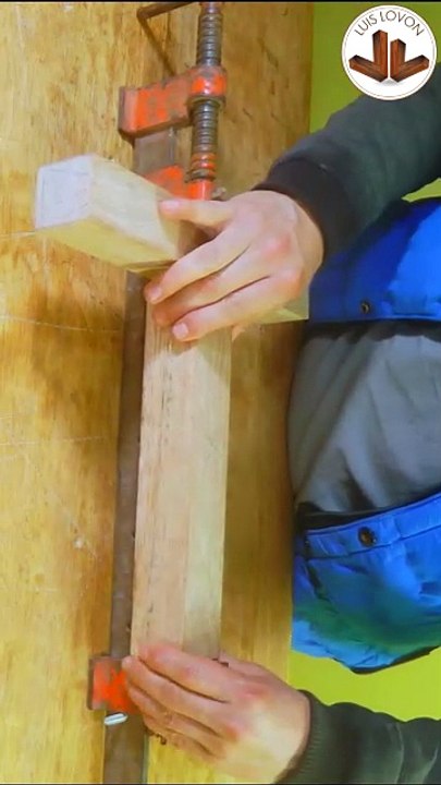 ENSAMBLE MAS FUERTE DEL MUNDO CARPINTERIA DE MADERA AMARRE DE MADERA - Luis Lovon