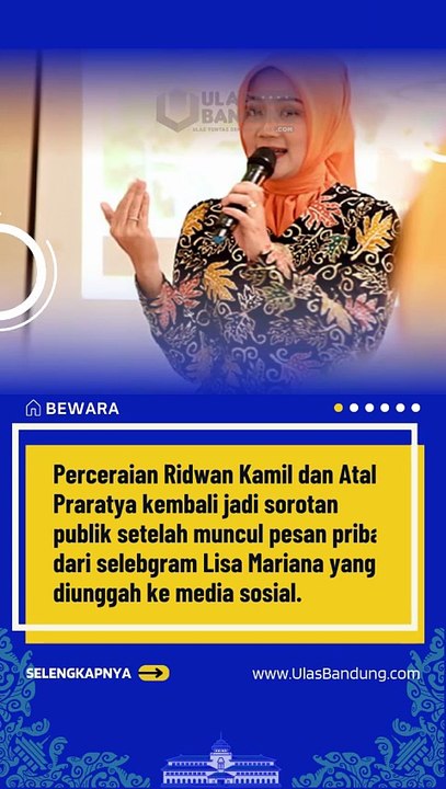 Lisa Mariana Kirim Pesan Pribadi ke Atalia Praratya, Ini Isi Lengkap Permintaan Maaf di Tengah Gugatan Cerai