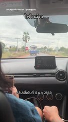 นาทีไฟไหม้รถบรรทุกน้ำมัน ชื่นชมคนขับสติดีมาก