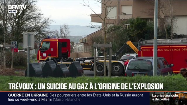 Explosion à Trévoux dans l'Ain: la femme retrouvée morte s'est suicidée en ouvrant le gaz à son domicile