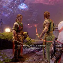 Surtr Arrives in Asgard for the Final Battle - God Of War Ragnarok