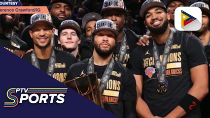New York Knicks, kampeon sa NBA Cup matapos talunin ang San Antonio Spurs