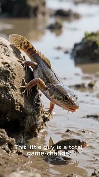 The Fish That Walks on Land Using Its Fins