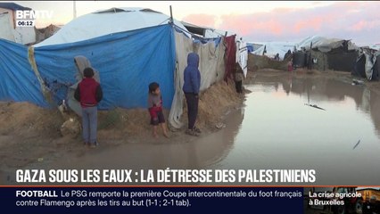 Frappée par des inondations, la population de la bande de Gaza en proie à une immense détresse