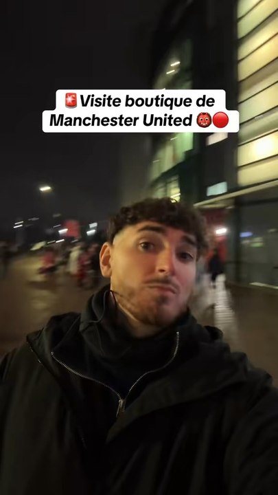 Visite boutique Man United ✅