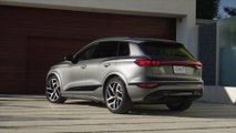 2025 Audi SQ6 e-tron Design Preview in Daytona Grey Pearl