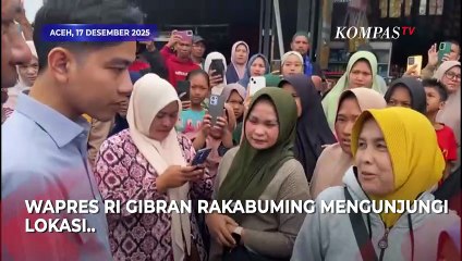 Momen Wapres Gibran Tinjau Dampak Banjir di Aceh: Sambangi SPBU hingga Jembatan
