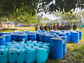 टीकरी गांव से 25 लाख की ओ पी जब्त, आरोपी फरार