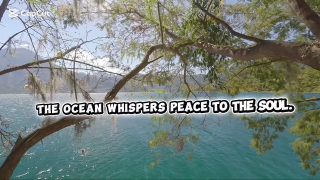 Relaxing Ocean Waves | Peaceful Sea Nature Video for Stress Relief