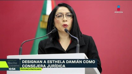 Esthela Damián será la nueva consejera jurídica de Claudia Sheinbaum tras salida de Godoy