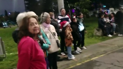 Celebración Novena de Aguinaldos Parque Santa Águeda Barrio Villa Inés