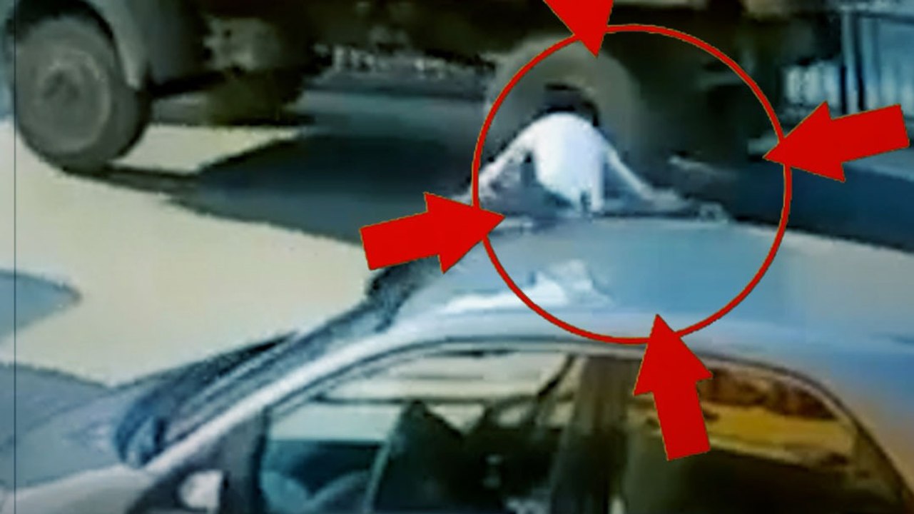 डंपर से कुचलकर महिला की मौत, CCTV
