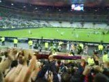 LYON - PSG | Joueurs Lyonnais   Coupe courent vers virage #2
