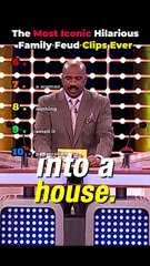 The Most Iconic Hilarious Family Feud Clips Ever. #familyfeud #steveharvey #celebrity #funny #viral