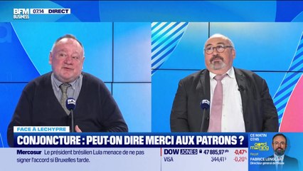 Emmanuel Lechypre face à Jean-Marc Daniel : Conjoncture, peut-on dire merci aux patrons ? - 18/12