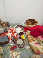 बानसूर में क़स्बे में चोरी की बड़ी वारदात