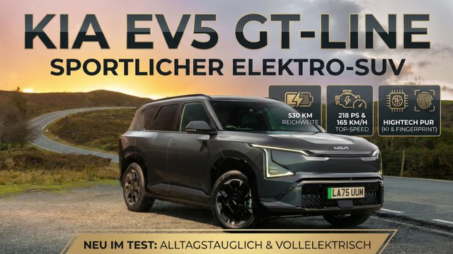 Gravity Grey & Hightech pur: Kia EV5 GT-Line im Detail
