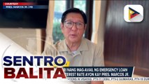 SSS members, maaari nang mag-avail ng emergency loan na may mababang interest rate ayon kay PBBM | ulat ni Cleizl Pardilla