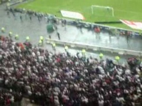 Sortie pauleta psg lyon 2008