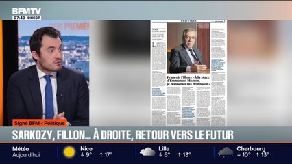 SIGNÉ BFM - Nicolas Sarkozy, François Fillon... "En à peine une semaine, ce ne sont pas un mais deux revenants qui se sont invités dans le débat chez LR"