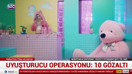 Uyuşturucu operasyonu: 10 gözaltı