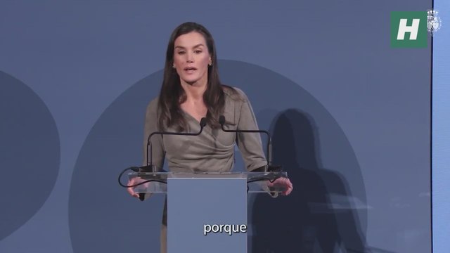 El discurso de Letizia que no deja de verse: Pensáis lo mismo que yo porque no soy la única que tiene esa pedrada