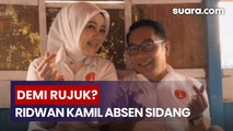 Ridwan Kamil Tidak Hadir dalam Sidang Perdana Perceraian, Masih Berharap Bisa Rujuk?
