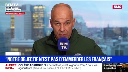 Mercosur: "On demande au président de la République de dire 'non' pour la France", affirme Arnaud Rousseau, président de la FNSEA