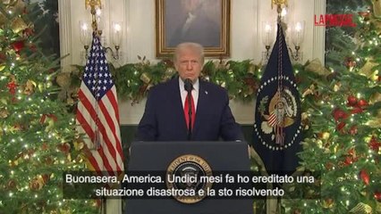 Il discorso alla nazione di Trump: «Undici mesi fa ho ereditato un disastro»