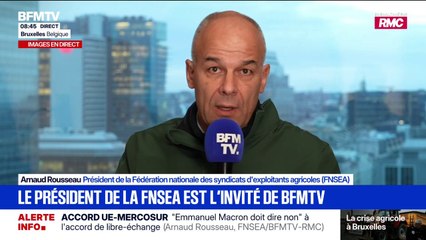 Arnaud Rousseau, président de la FNSEA: "Je ne voudrais pas que la dermatose cache le reste des difficultés agricoles"
