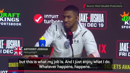 Joshua doubles down on 'licence to kill' comments