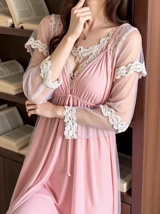 Charming Beauty, Cute Pajamas
