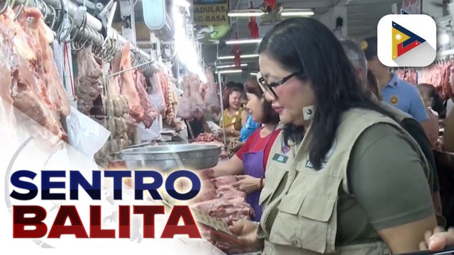 Ilan pang pamilihan, ininspeksyon ng DA; mga hindi sumusunod sa MSRP, inisyuhan ng ‘notice to explain’ ng DA | ulat ni Vel Custodio